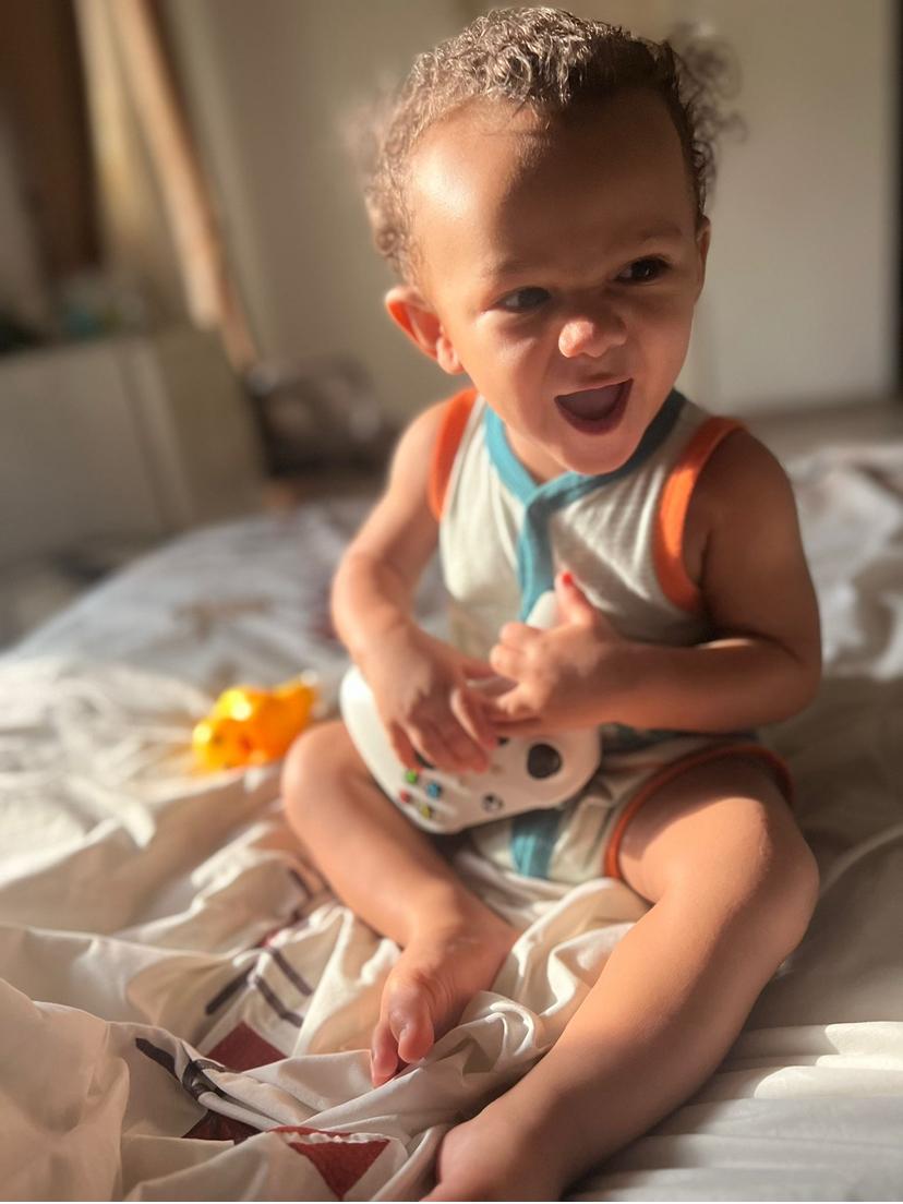 Joziah as a toddler